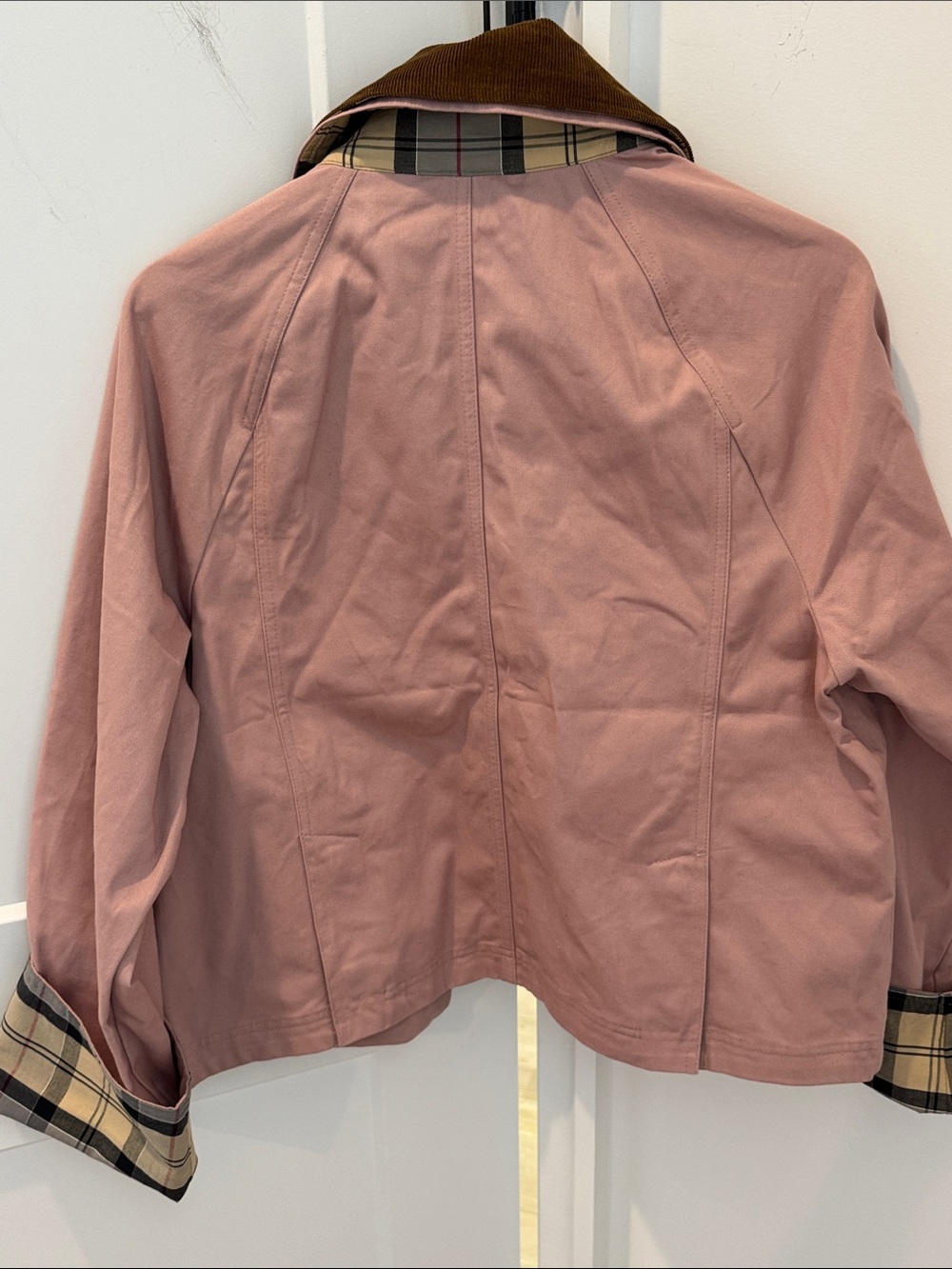 Barbour Beadnell cropped Jacket 8 NWT $300 - Picture 8 of 12